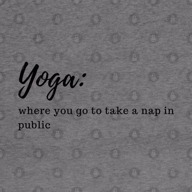 yoga relateable by Patterns-Hub